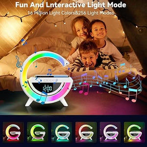 Led Wireless Charger Speaker