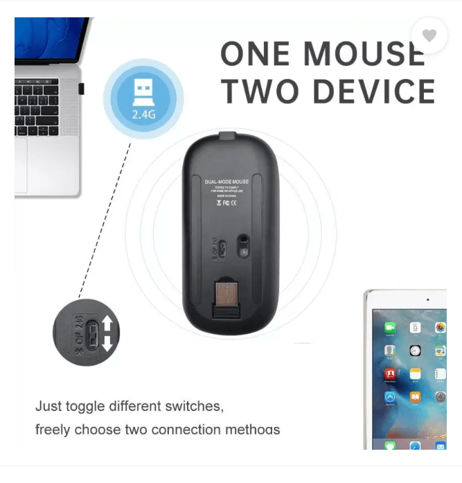 Ultra Slim Bluetooth Mouse Emirates Deals 