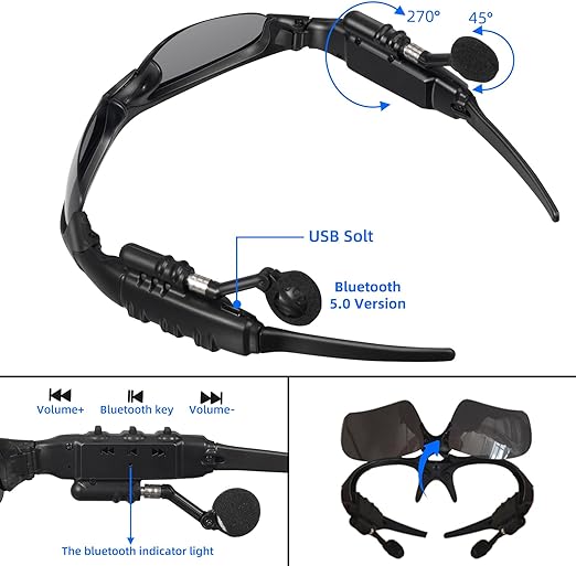 buy Wireless Bluetooth Headset Sunglasses